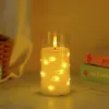 New led electronic candle lamps, rechargeable, wedding decoration, ins home, club ornaments, ambient light strings, candle lamps Application Scenario